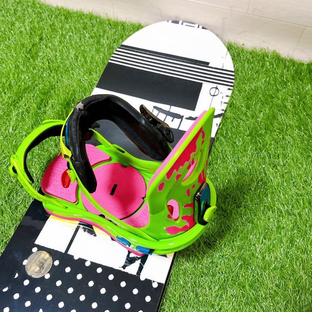 8【メンズ3点】初心者推薦　ROME 156cm FLUX M スノボ