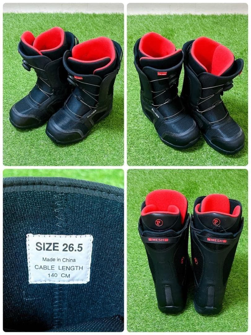 8【メンズ3点】初心者推薦　ROME 156cm FLUX M スノボ