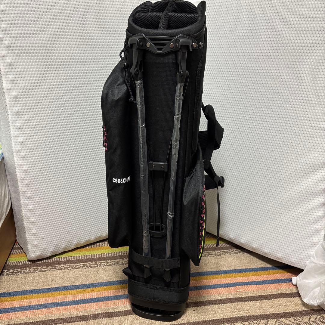 ふみちゃん【新品未使用】アディダス軽量スタンド非売品ゴルフキャディバッグ