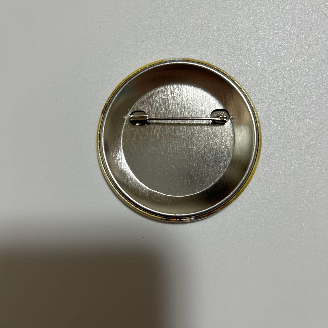 鬼滅の刃 セガコラボカフェ たい焼き 缶バッジ 我妻善逸