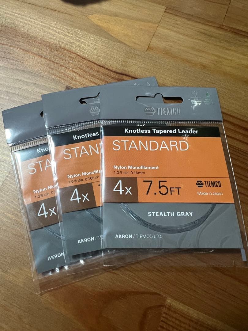 K.Bullet CREEK 3番（7ft）ロッドセット　リーダー、フライ付き