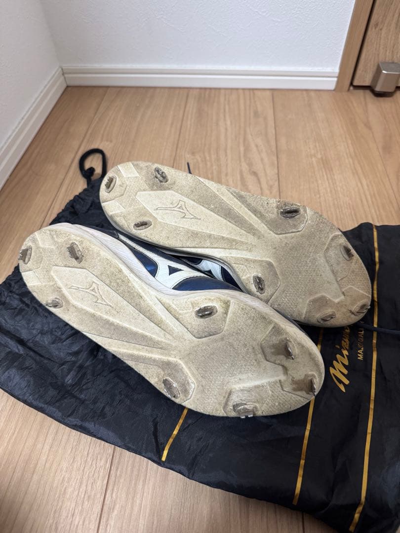 ミズノ　野球スパイク 27.5cm クッションレボプロ　袋・箱付き