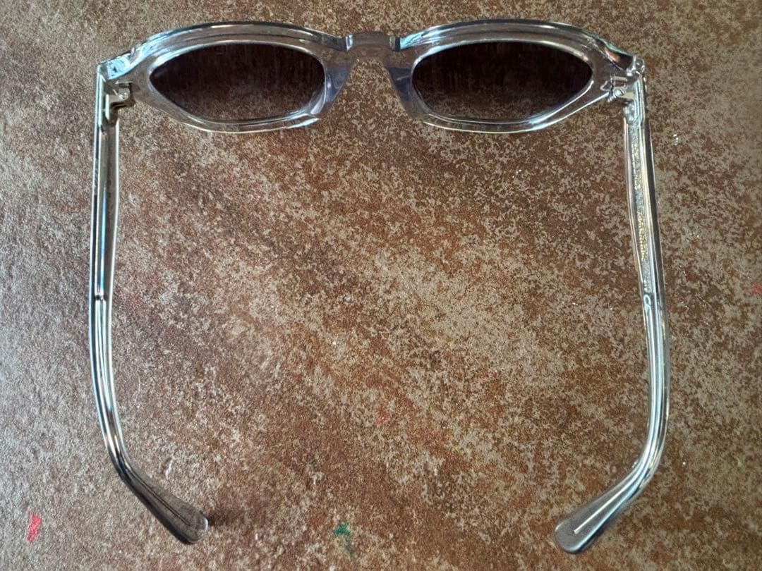 【美品】セリーヌクリア 太縁 ウェリントン メガネ サングラス