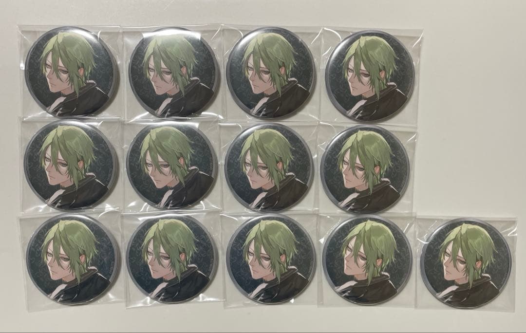 ブラスタ AGF リンドウ 缶バッジ