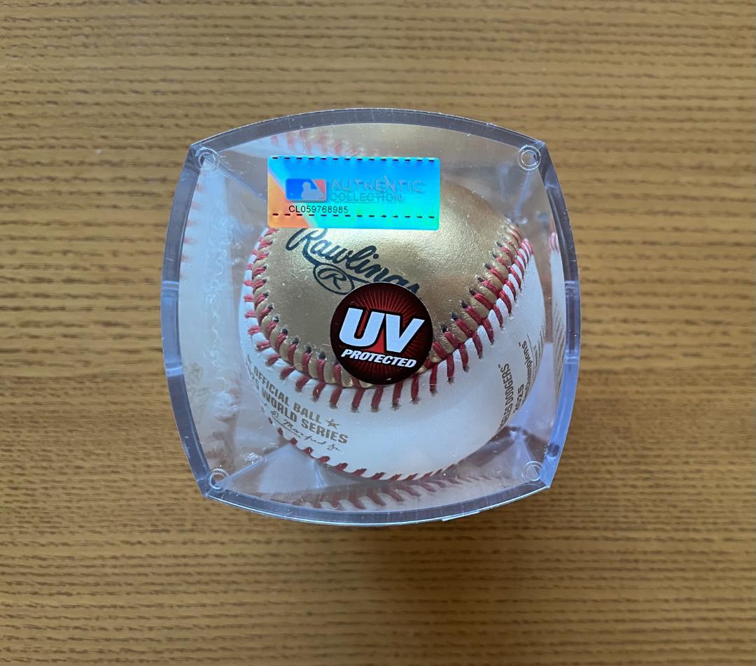 ドジャース MLB ワールドシリーズ 2025 優勝 ロゴ入り ボール