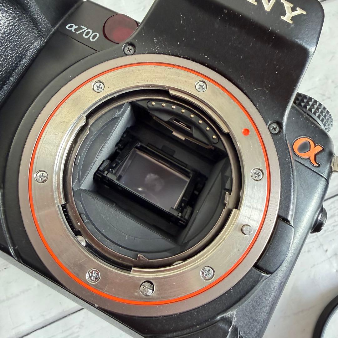 【ジャンク】SONY ソニー α700 MINOLTAレンズ付