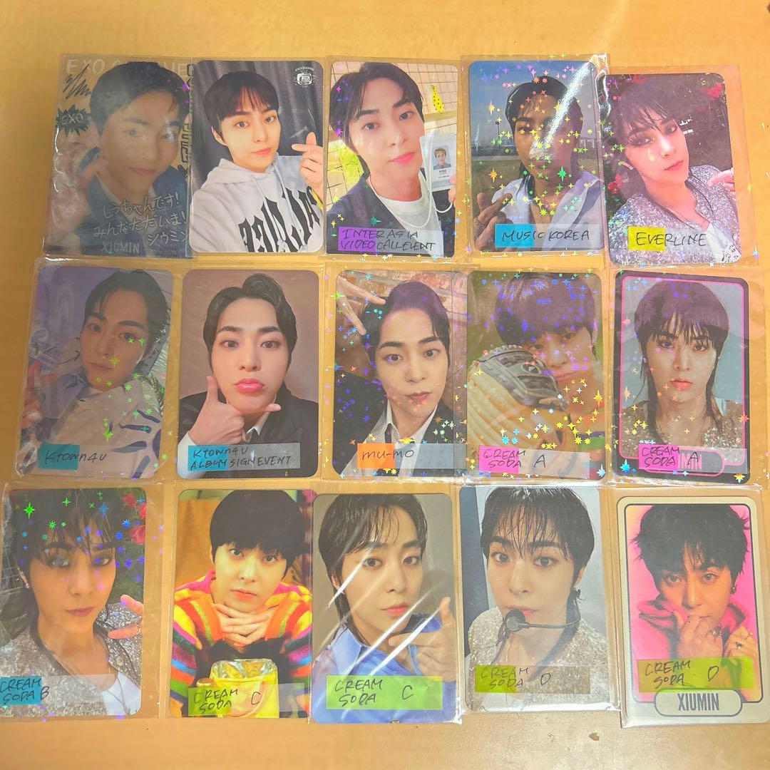 早い者勝ち！EXO シウミン トレカ ４３枚 セット