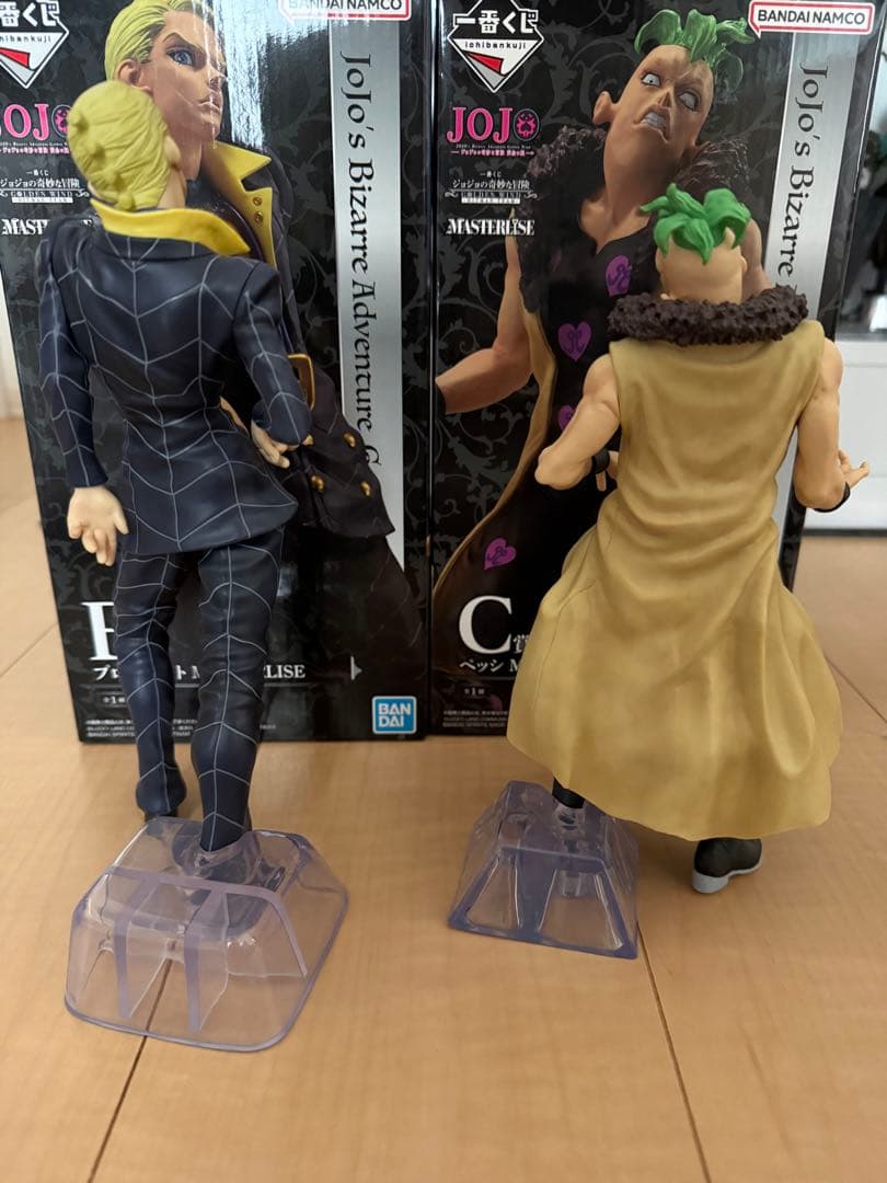 ジョジョの奇妙な冒険　一番くじ　B賞　プロシュート　C賞　ペッシ