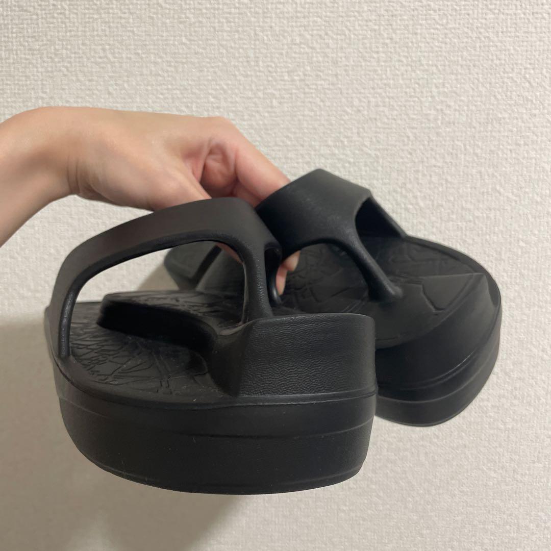 Racbaki イージーサンダル ブラック Mサイズ