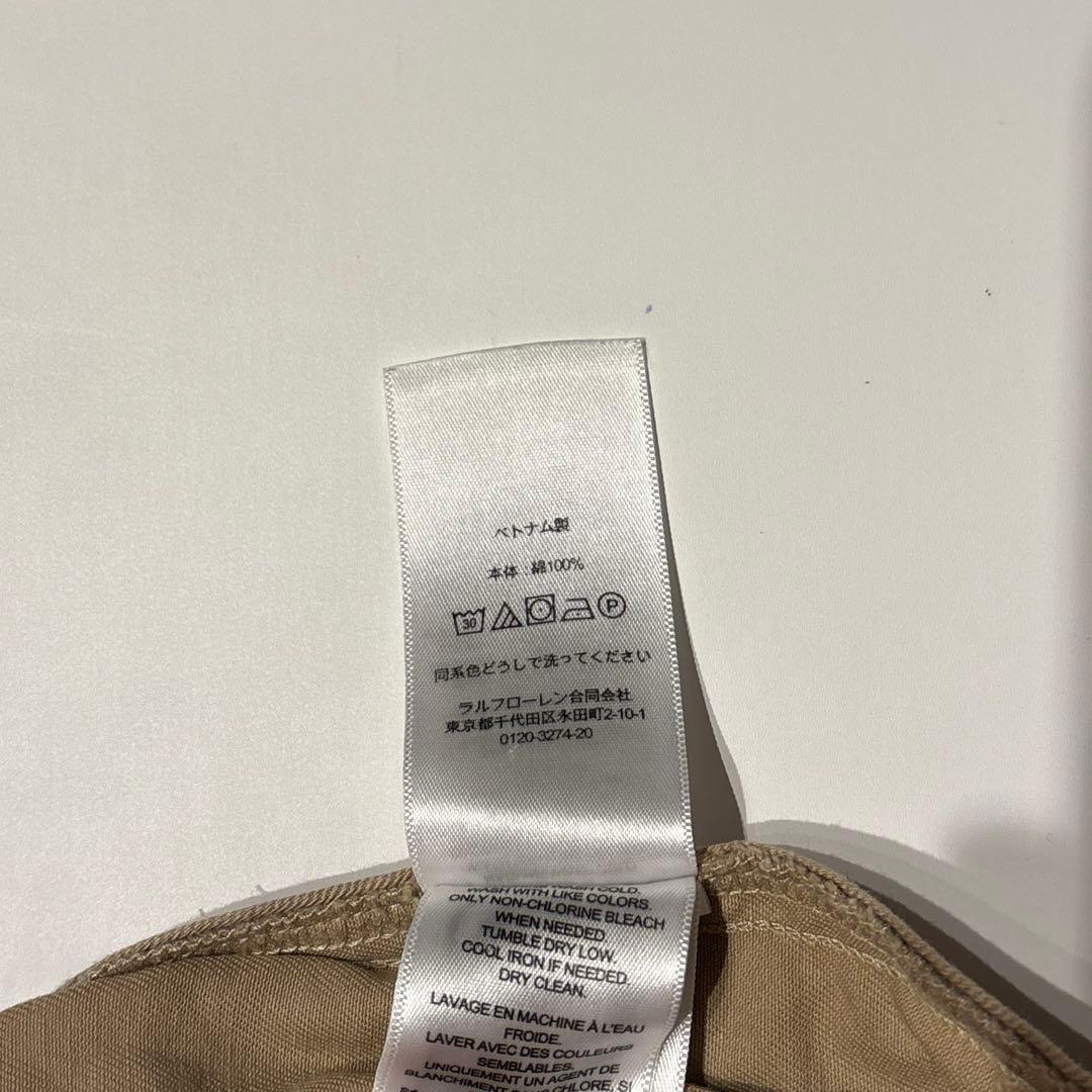 【超美品、現行品】ポロラルフローレン　コットンチノストレートレッグパンツ