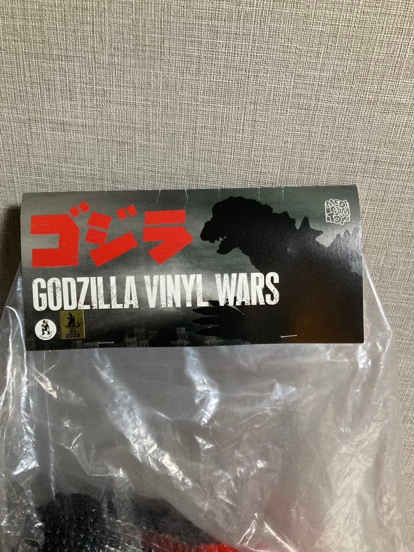 マーミット バイナルウォーズ ジャイアントゴジラ　デスゴジ　クリアレッド ソフビ