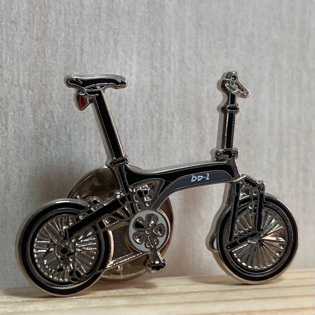 ミニベロ ピンバッジ BD-1 自転車 ピンズ イタヤコレクション シルバー