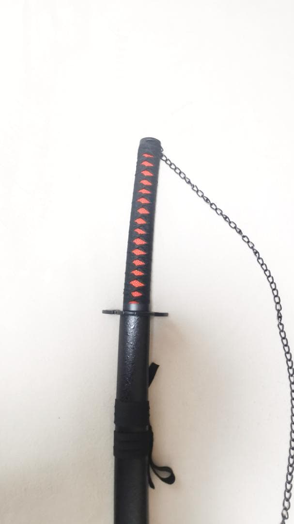 ブリーチ BLEACH 黒崎一護 斬魄刀 天鎖斬月 金属製 模造刀 コスプレ