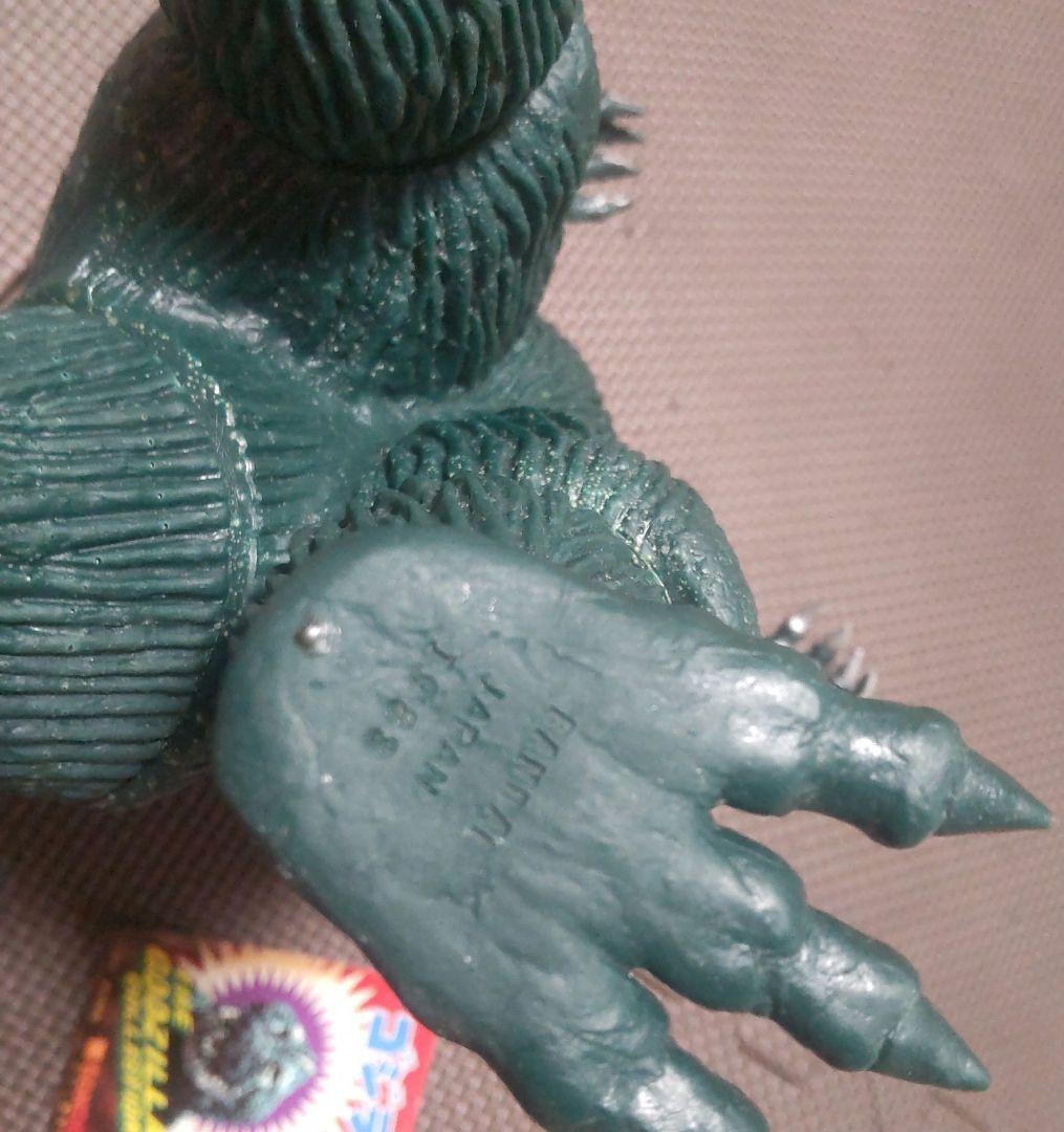 BANDAI ゴジラ 1983 ソフビ キンゴジ タグ有り