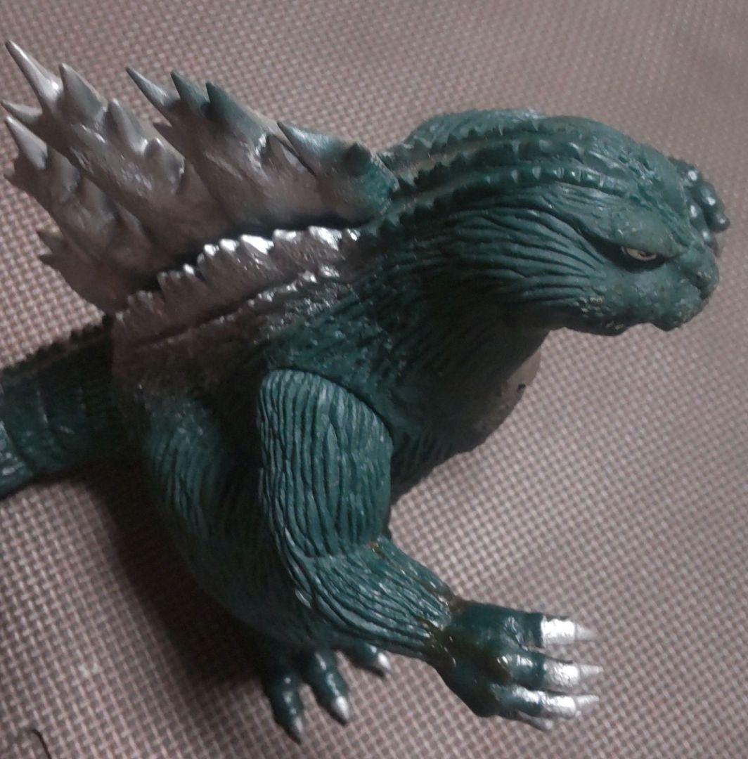 BANDAI ゴジラ 1983 ソフビ キンゴジ タグ有り
