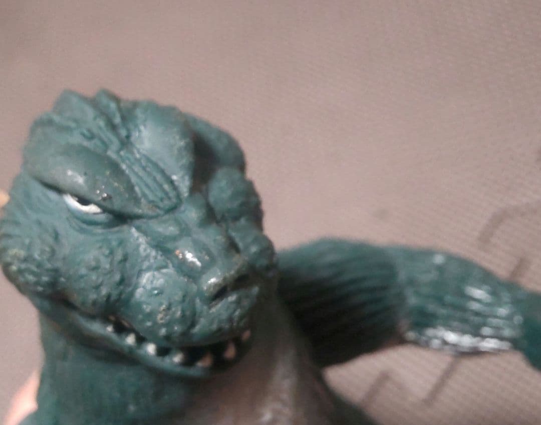 BANDAI ゴジラ 1983 ソフビ キンゴジ タグ有り