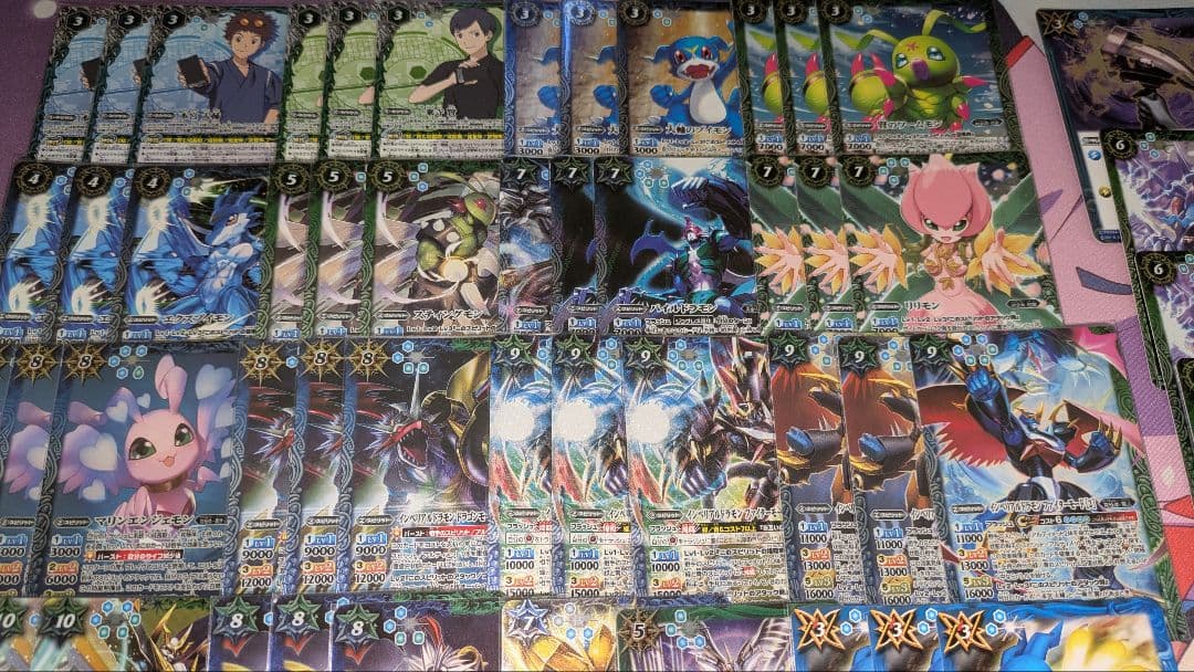 バトルスピリッツ 青デジモンデッキ