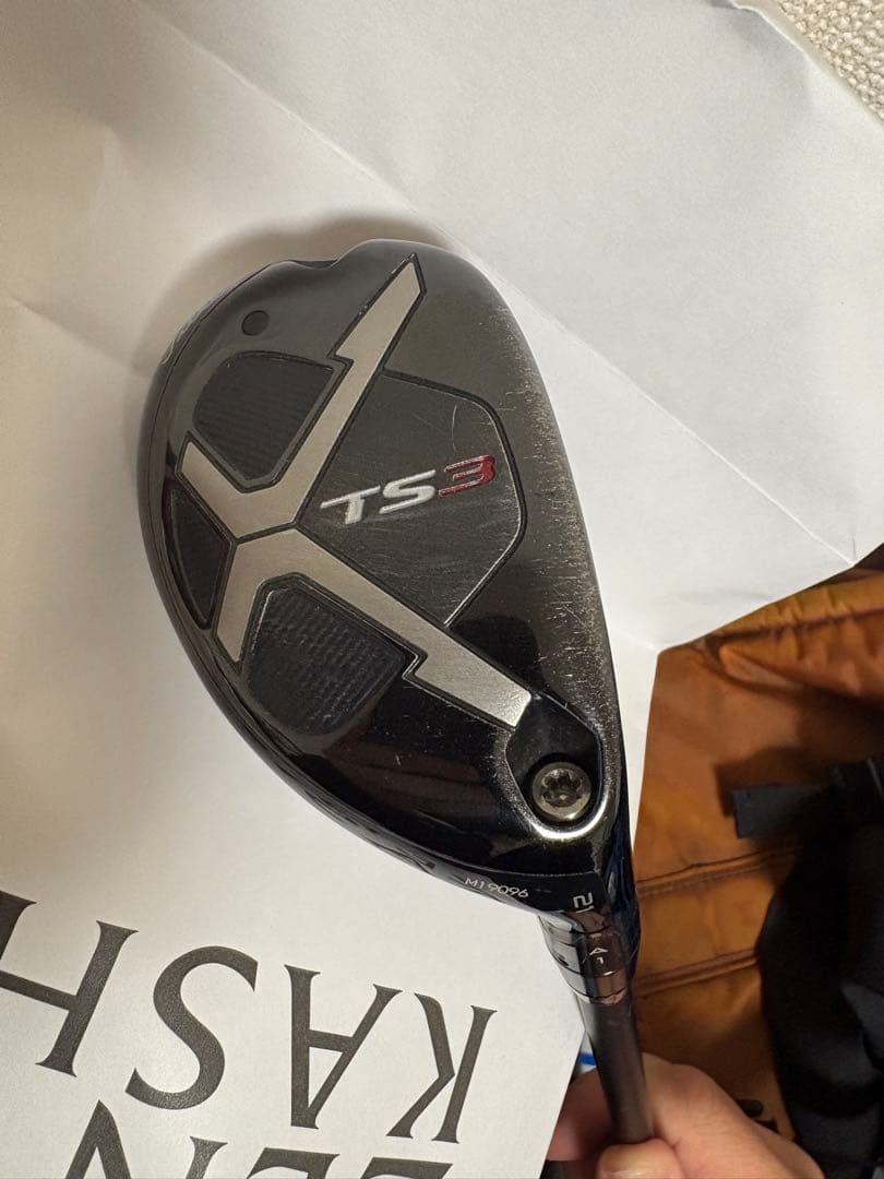 タイトリスト　UT 21度　3番　TS3 ユーティリティ　ハイブリッド　カバー無