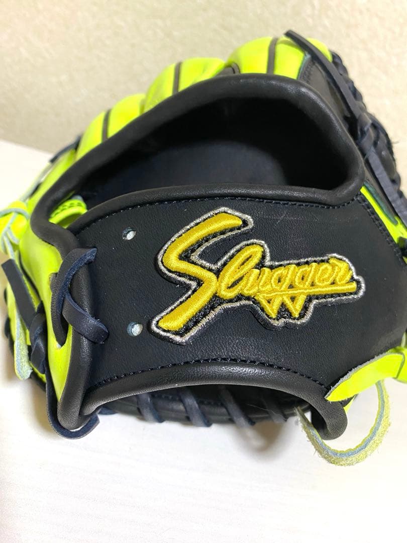 《蛍光イエロー》2020限定グラブ【久保田スラッガー】軟式一般用グラブ新品未使用