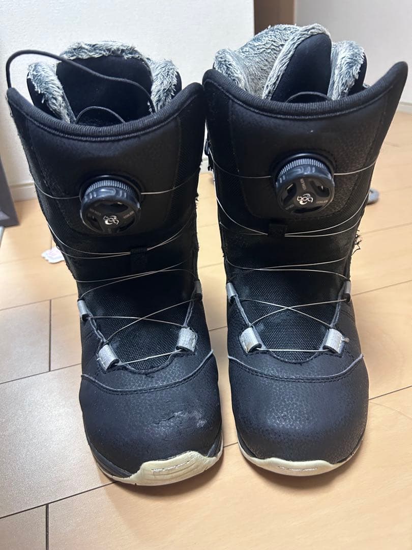 スノーボードブーツ ブラック ダイヤル式