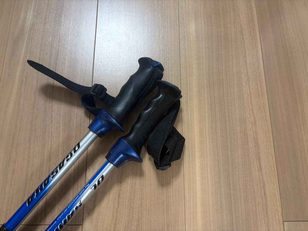 ★お洒落★オガサカ　スキーポール ストック 収縮ポール　調整可能　デモ　技術