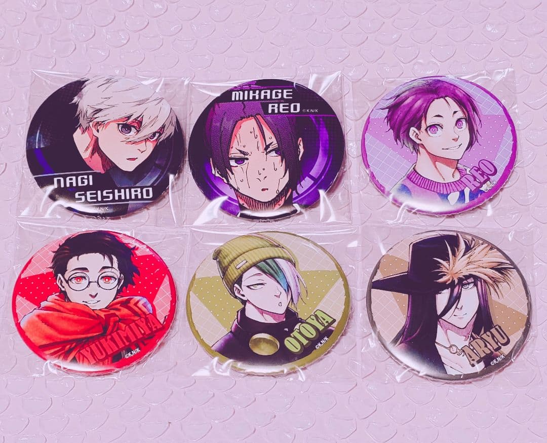 凪誠士郎 御影玲王 当たり付き缶バッジ 私服 まとめ