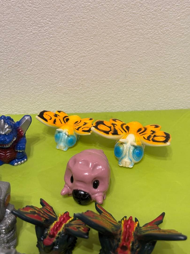 ゴジラ　指人形　ソフビ　レトロ　希少　レア58体セット（52種）