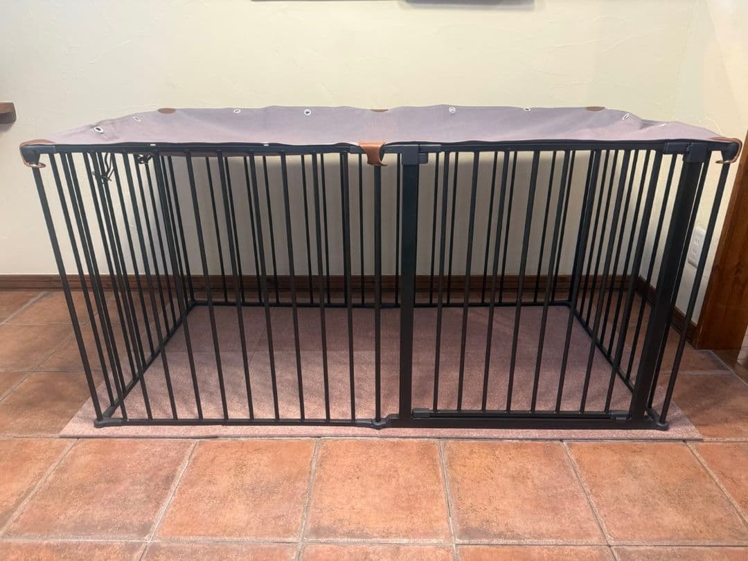 大型犬用金属製ケージ