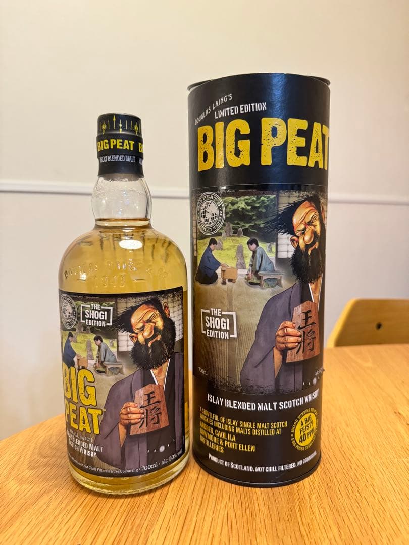 ダグラスレイン ビッグピート 将棋エディション スコッチ 限定品 筒付き 700