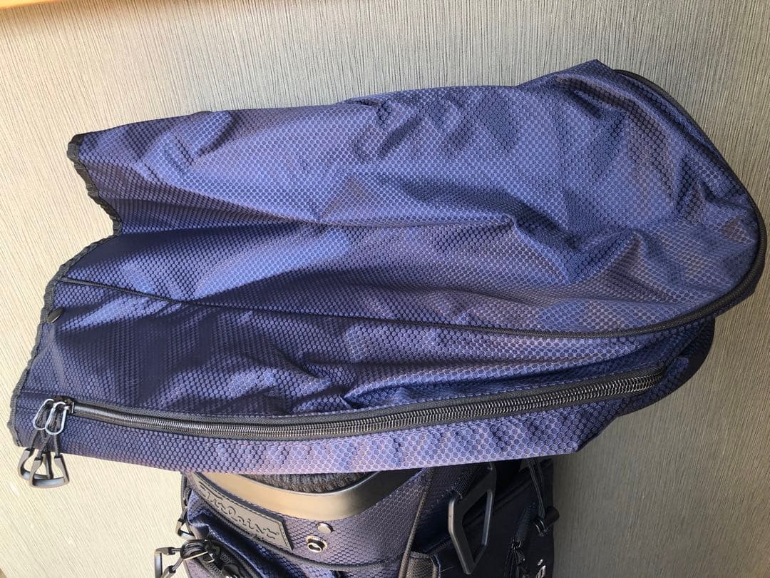 スコッティキャメロン　サークルT カートバッグ　ネイビー