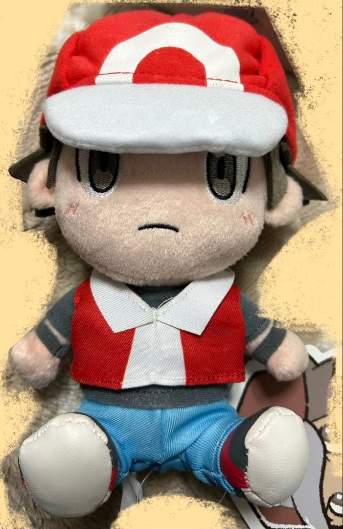 ポケモントレーナーズ レッド ぬいぐるみ タグ付き ポケモンセンター マスコット