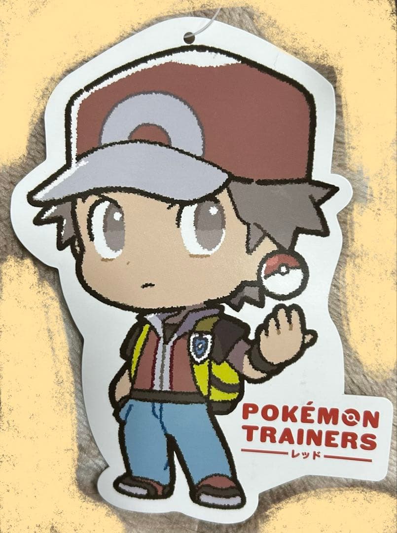 ポケモントレーナーズ レッド ぬいぐるみ タグ付き ポケモンセンター マスコット