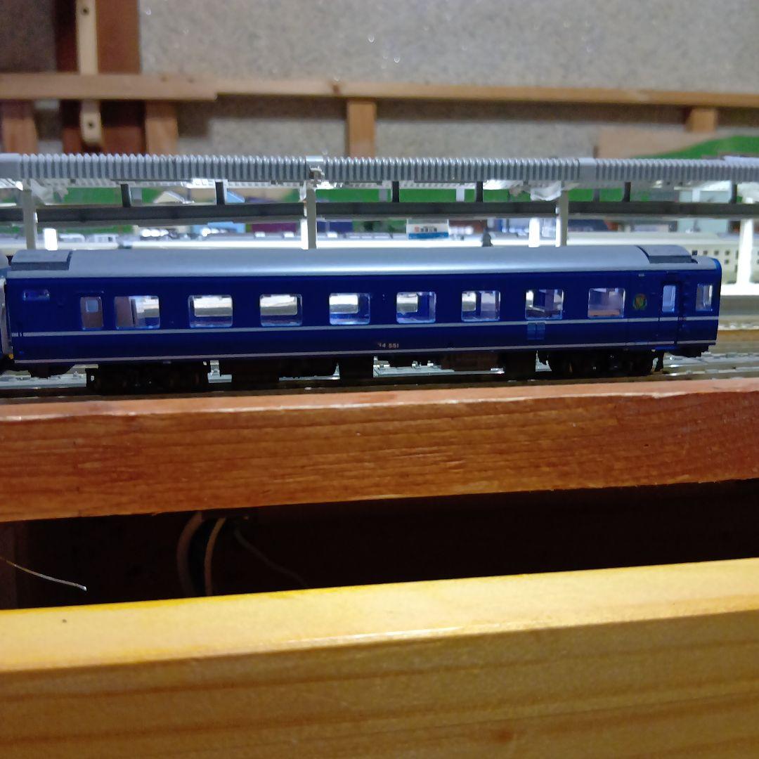 JR 14系500番客車（はまなす)基本セット＆JR 51形ディ‐ゼル機関車