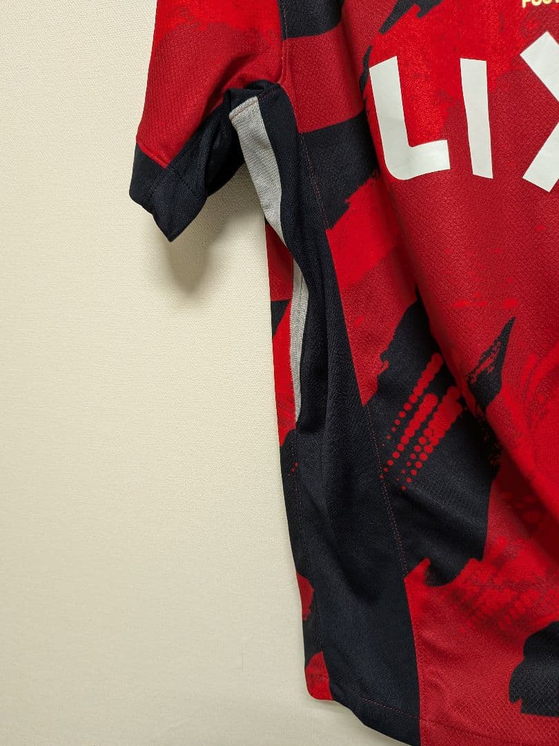 び*る様 【鹿島アントラーズ】2025国立限定レプリカユニフォームレッド12 X