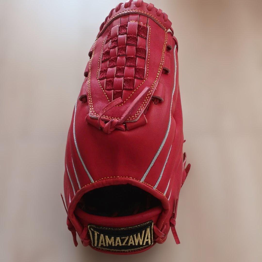タマザワ 両投げ用グローブ 子供用 赤