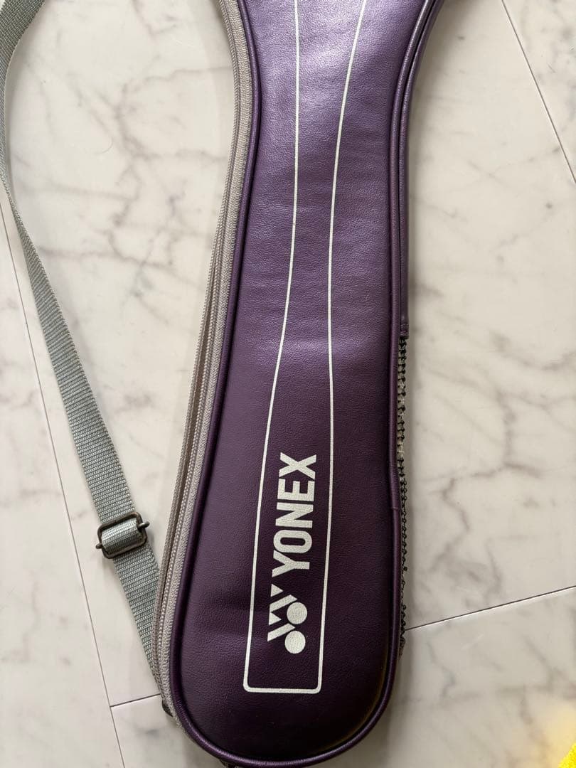 超希少！レア！当時物！旧ロゴ！YONEX エアロータス100 専用ケース付き