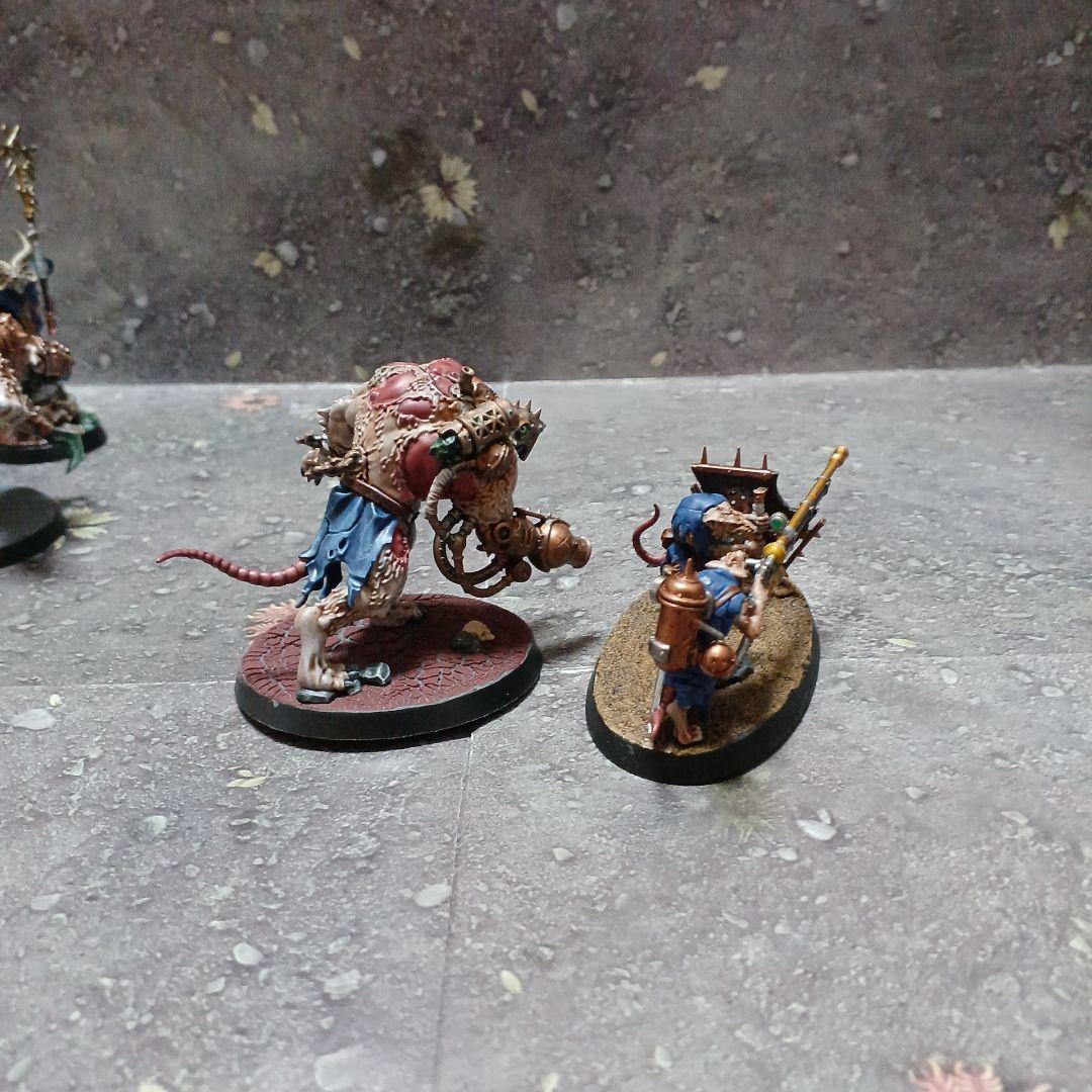 ウォーハンマー AOS スケイヴンタイド スケイヴン陣営 一部塗装済