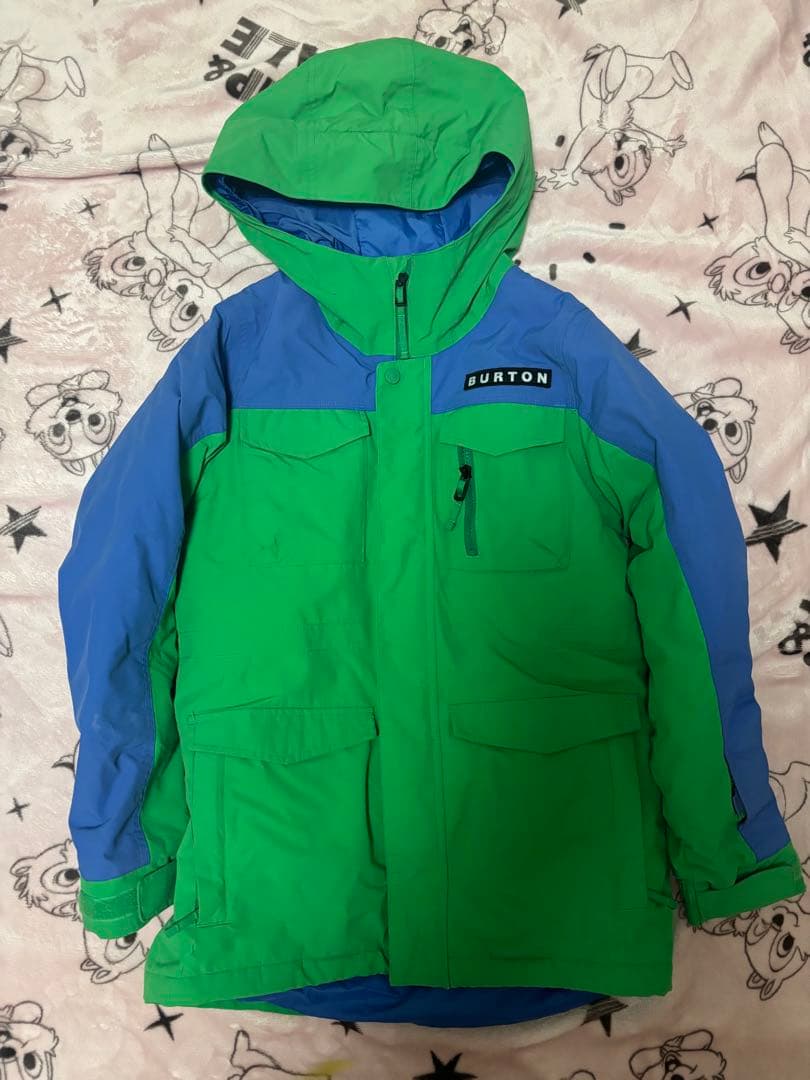 BURTON スノーボードウェア 上下セット キッズLサイズ