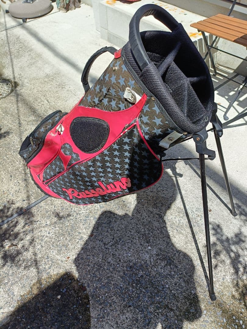 【ラッセルノ】Russeluno軽量キャディバック スタンド式　ルチャ