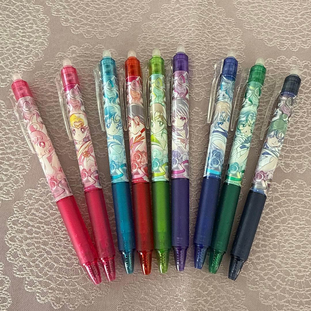 【新品】セーラームーン　ステーショナリーシリーズ　フリクションボールペン