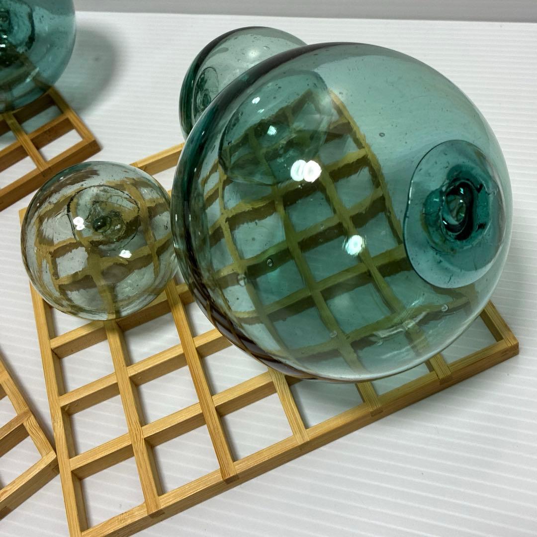 《浮玉　パワーストーン　水晶　木製台座》置物飾り物インテリア装飾　風流　10点