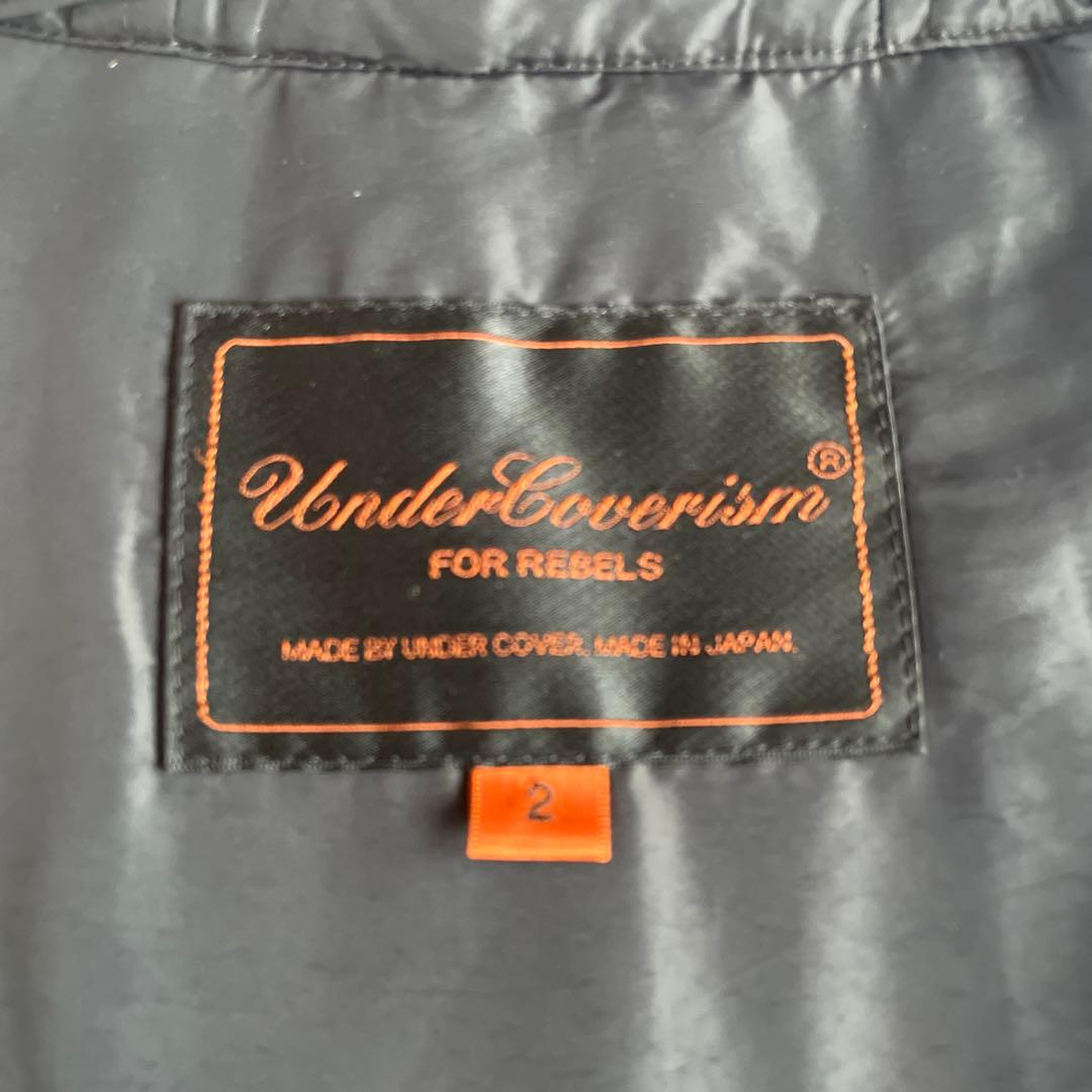 undercoverism中綿変形フードワッペン付ジャケットサイズ2