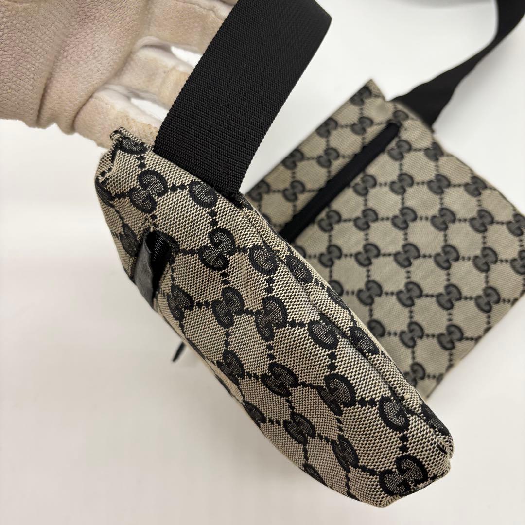 美品 ✨ GUCCI ボディバック ウエストポーチ GG柄