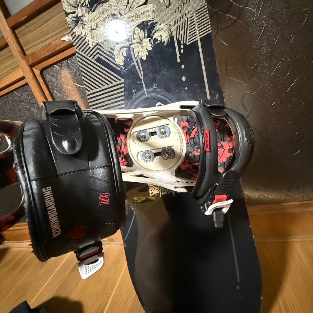 【美品】K2 スノーボード　ビンディング　セット　ケース付き