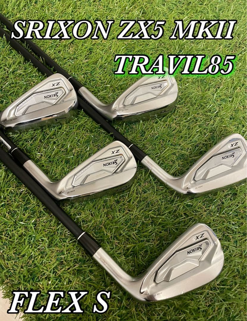 スリクソン ZX5 MKⅡ アイアン 6-P TRAVIL トラヴィル 85S