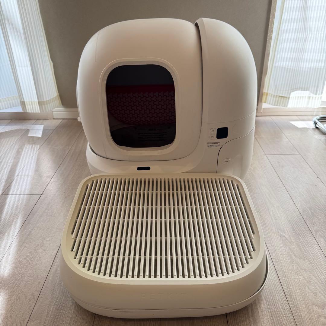 PETKIT 猫用自動清掃トイレ　PURAMAX 本体＋砂漏れステップ＋ゴミ袋