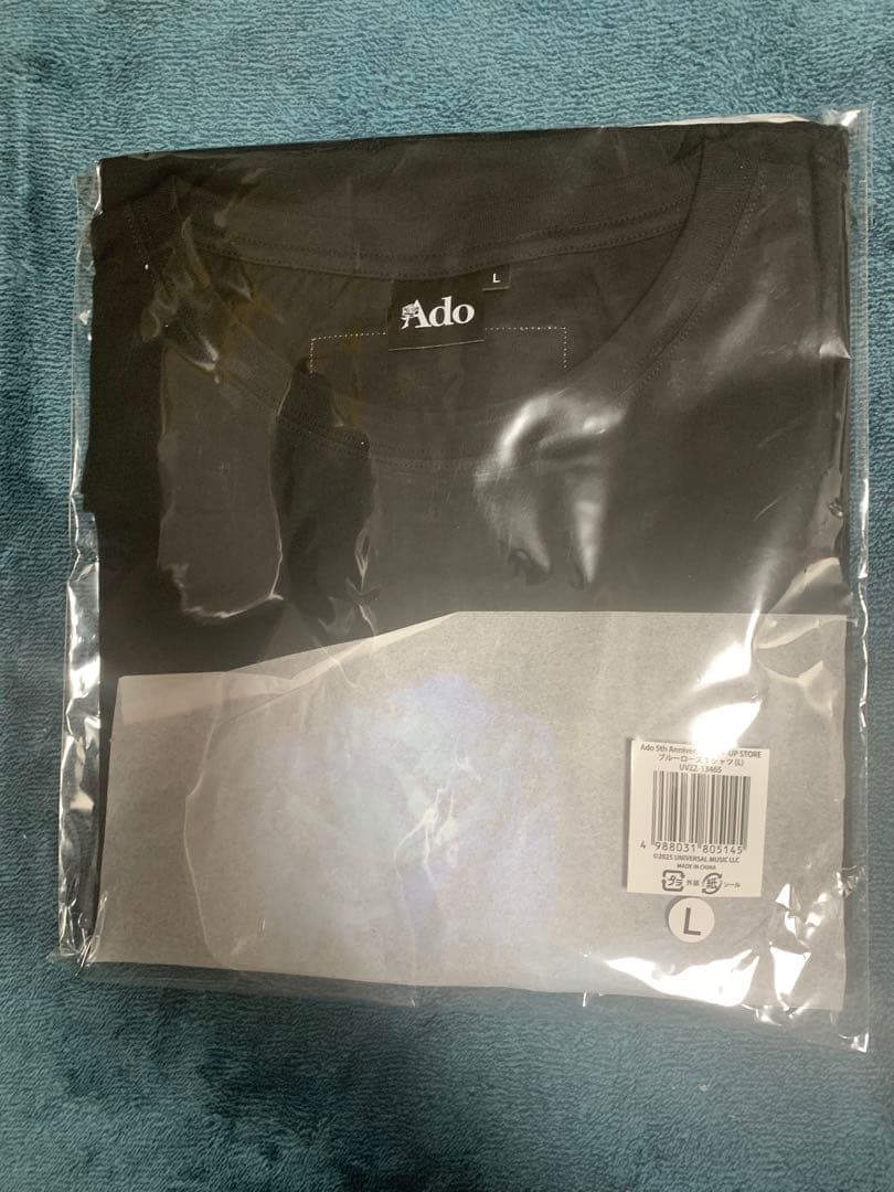 【新品未使用】Ado 5th POPUP ブルーローズTシャツ Lサイズ よだか