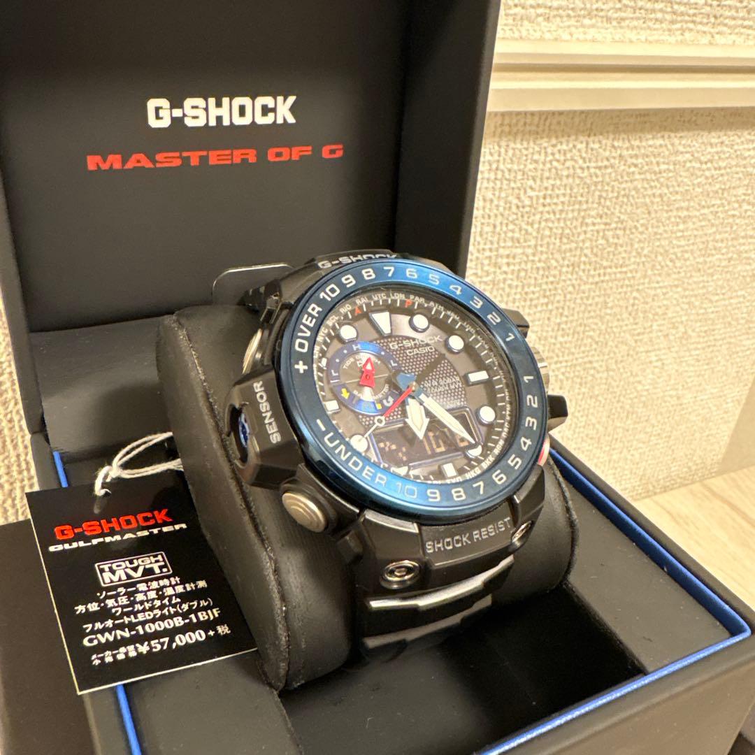 ⭐︎美品G-SHOCK ガルフマスターGWN-1000B-1BJF