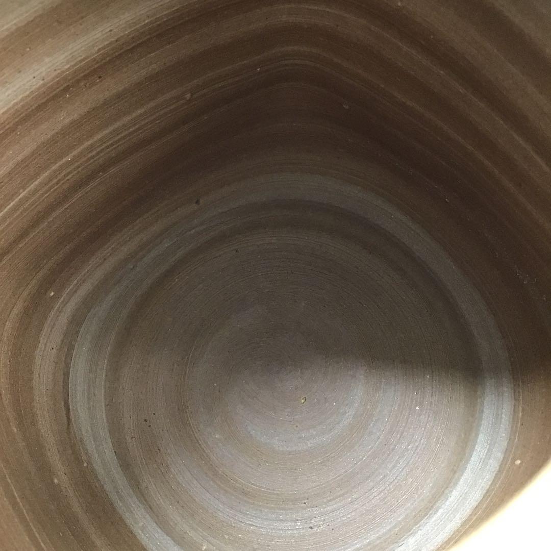 茶道具　水指　備前焼水指　大平孝昭作　栞　共箱　S39MS