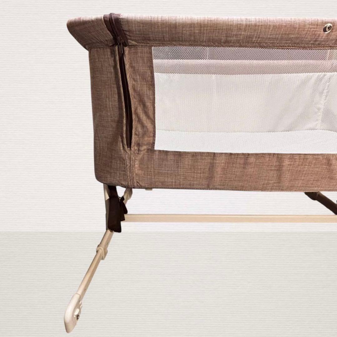 ✨美品✨ リッチェル添い寝コット 高さ 調整可 ベビーベッド